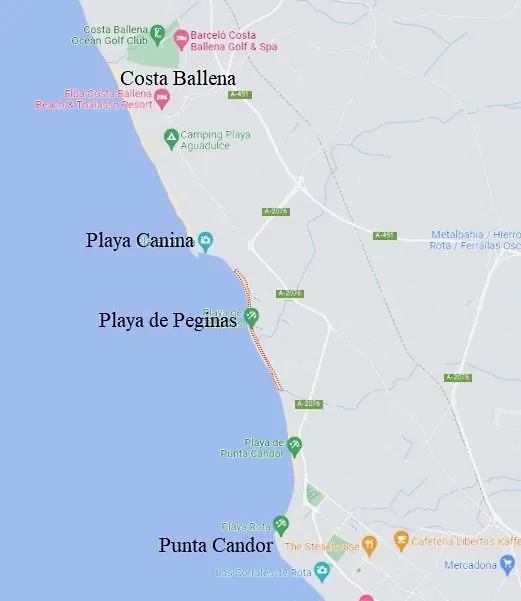 Rota Punta Candor Terrace Playa 3 Bajo C